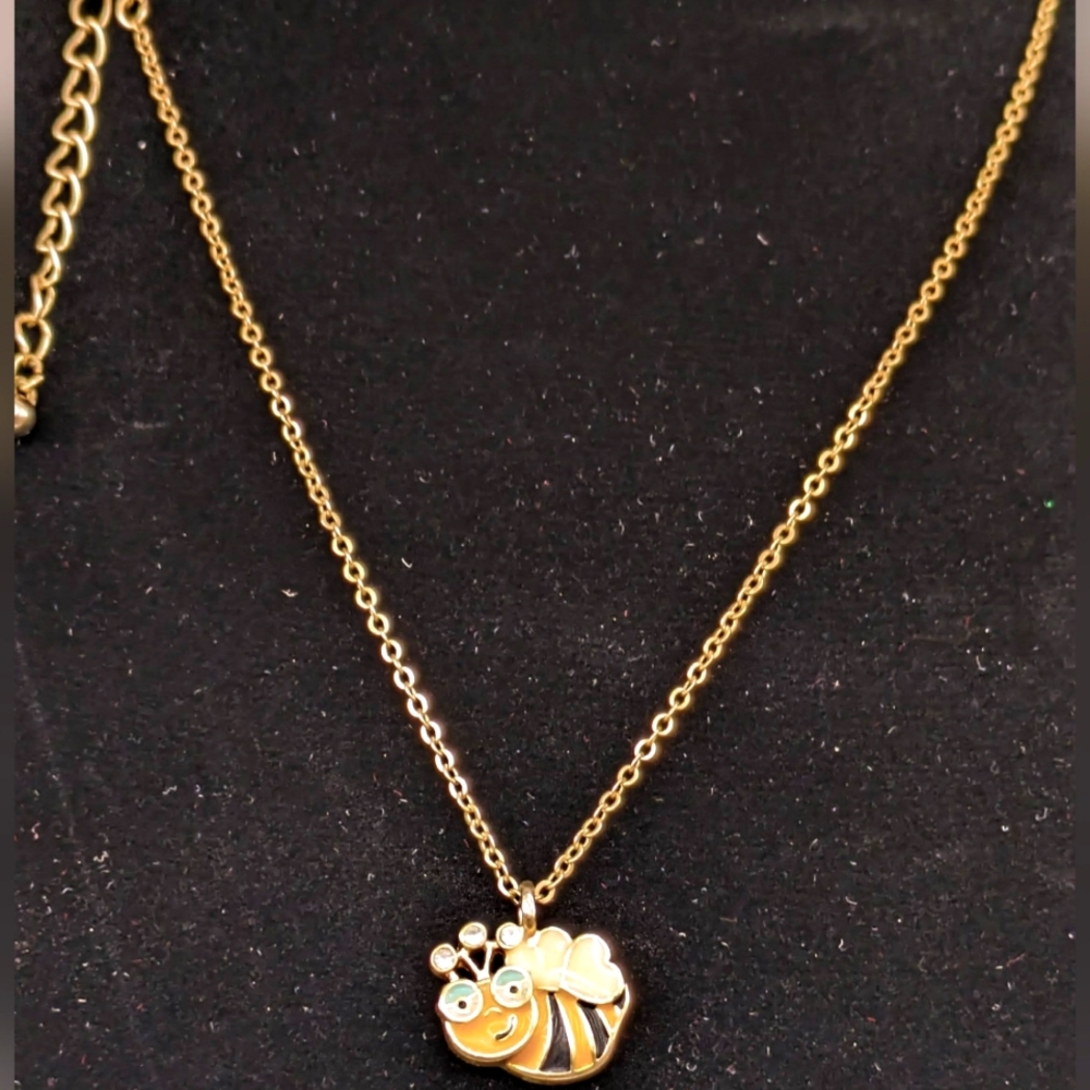 BEE Necklace Free With Any Purchase